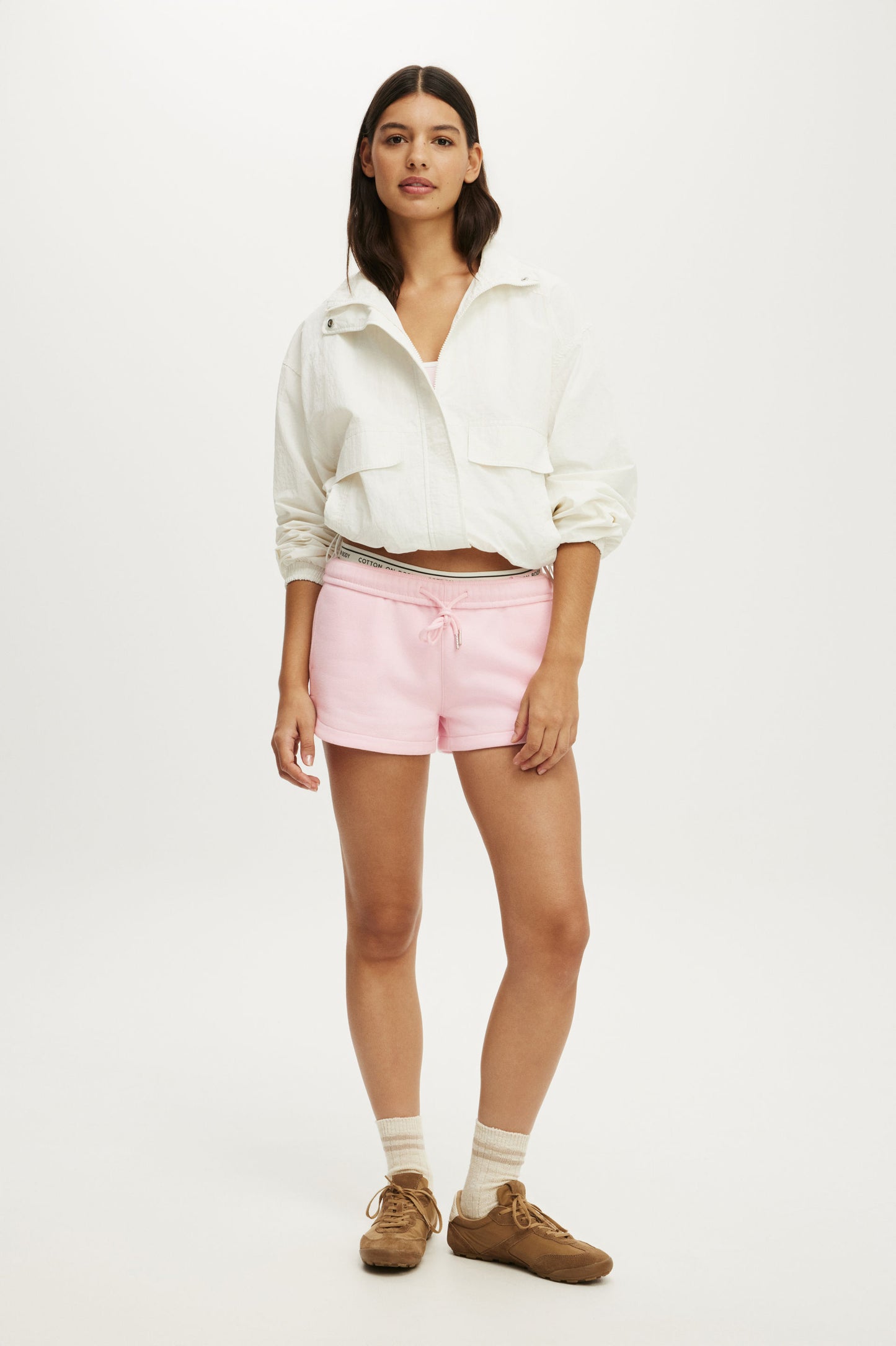 Ultra Soft Double Strap Back Crop