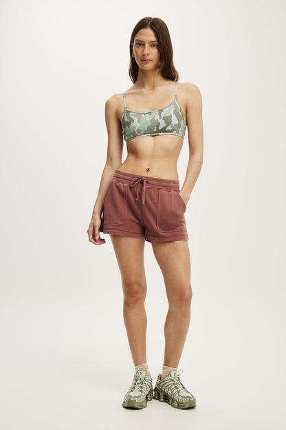 Ultra Soft Double Strap Back Crop
