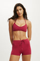 Ultra Soft Halter Open Back Crop