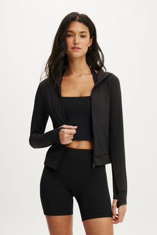 Ultra Soft Hooded Jacket