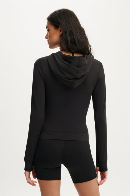 Ultra Soft Hooded Jacket