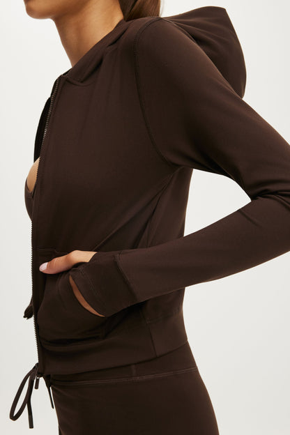 Ultra Soft Hooded Jacket