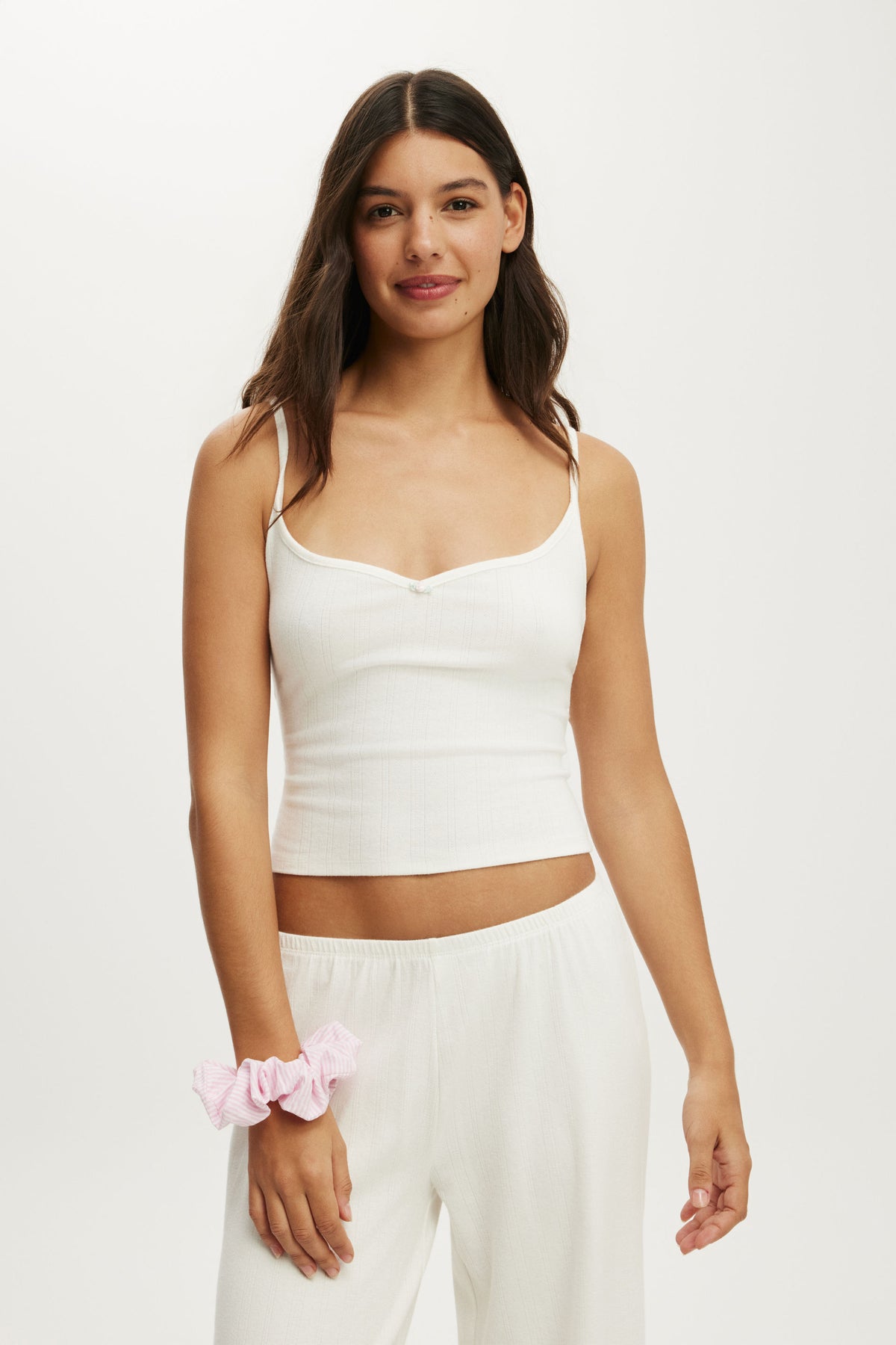 Dreamy Soft Pointelle Cami