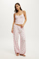 Dreamy Soft Pointelle Wide Leg Pant
