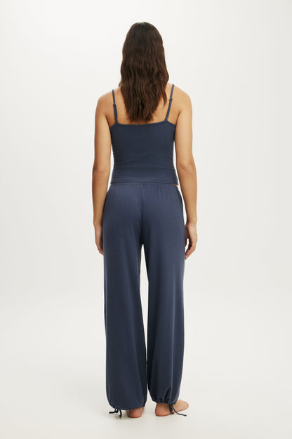 Dreamy Soft Pointelle Wide Leg Pant