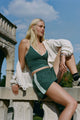 Active Panelled Woven Short
