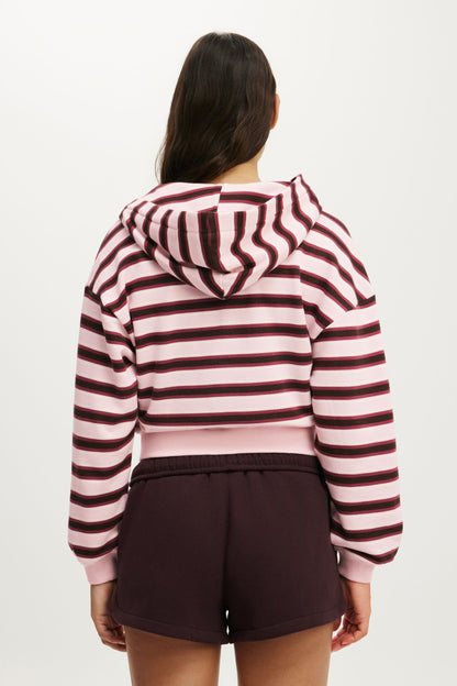 Active Fleece Zip Through Hoodie