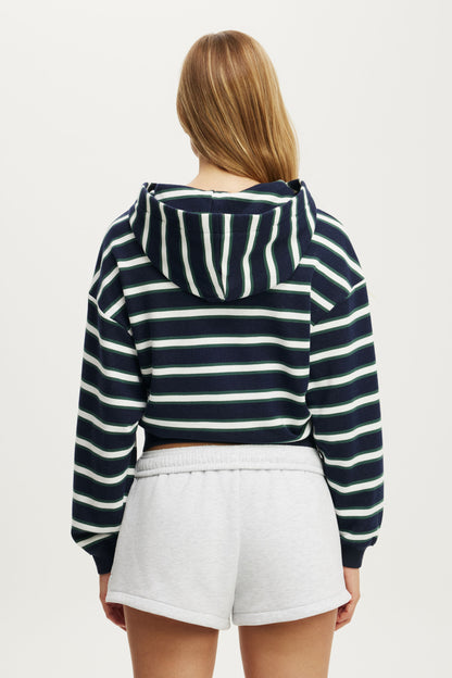 Active Fleece Zip Through Hoodie