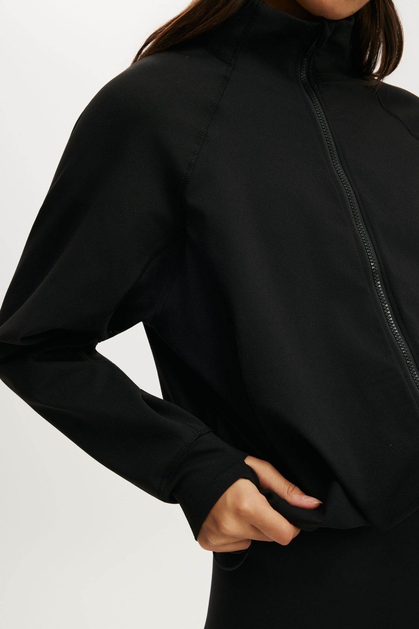 Active Oversized Track Jacket
