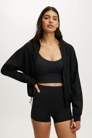 Active Oversized Track Jacket