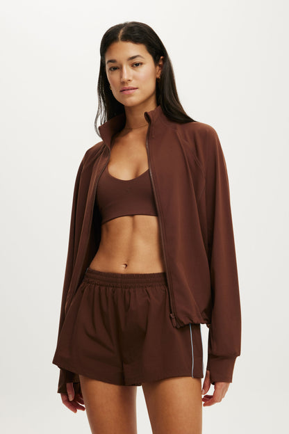 Active Oversized Track Jacket