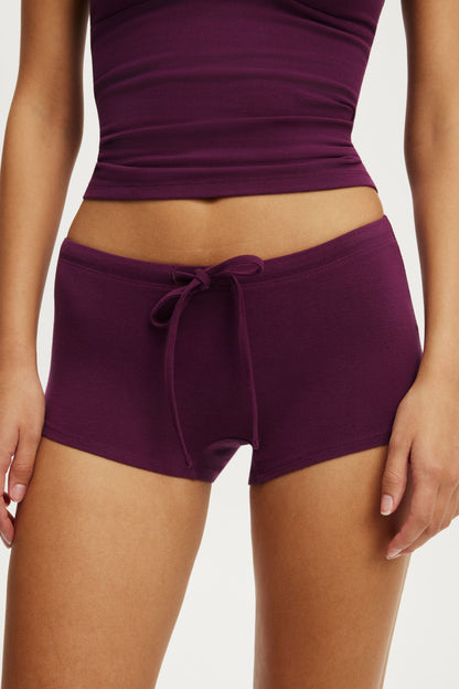 Dreamy Soft Tie Micro Short