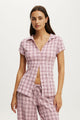 Dreamy Soft Button Up Fitted Polo