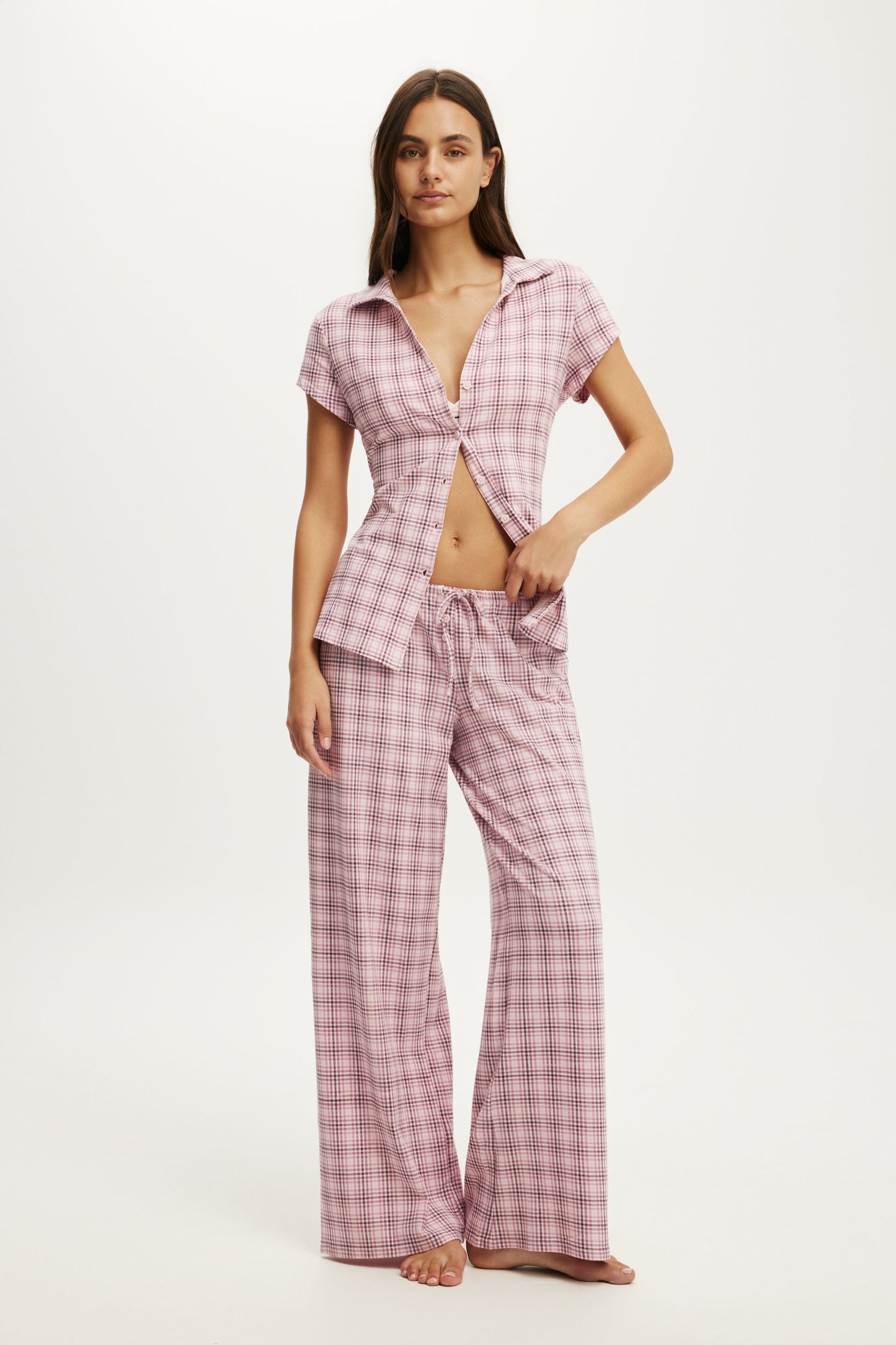 Dreamy Soft Button Up Fitted Polo