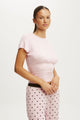 Airy Soft Basque T-Shirt