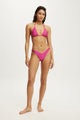 Soft Dip High Side Brazilian Bikini Bottom