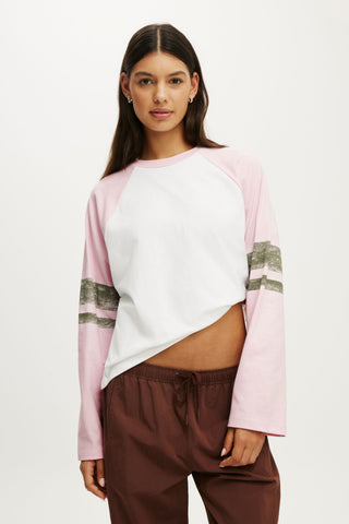 Active Graphic Raglan Tee