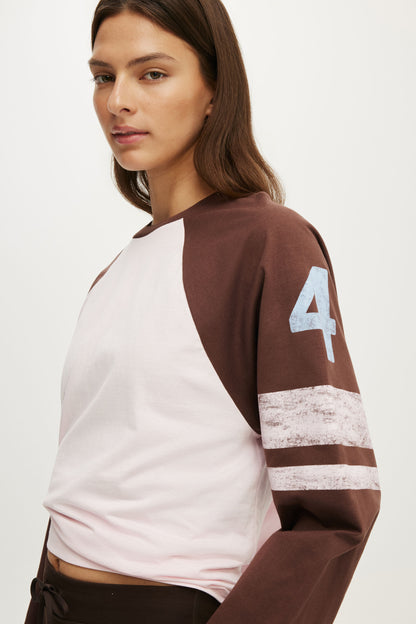 Active Graphic Raglan Tee