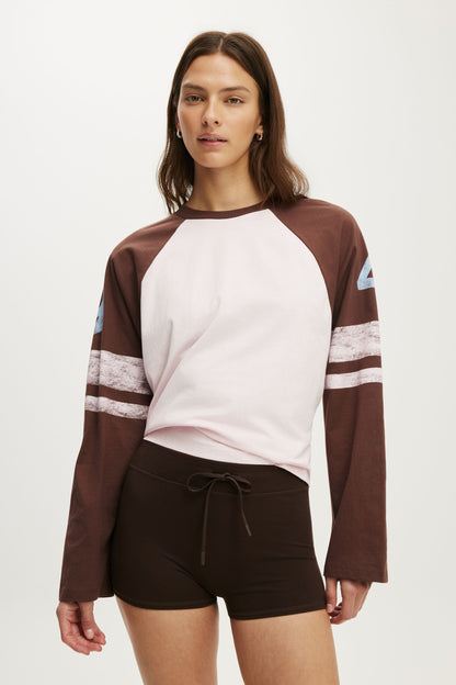 Active Graphic Raglan Tee