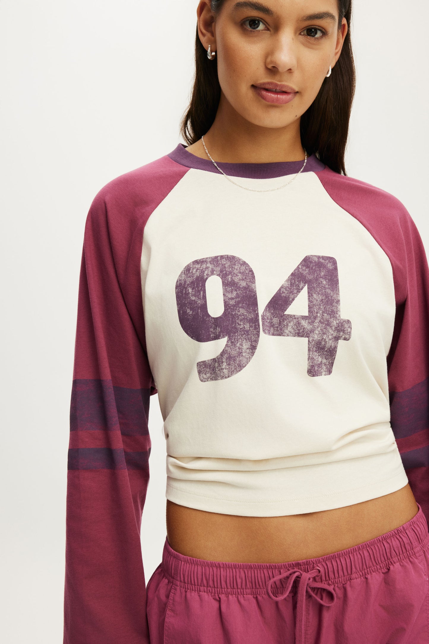 Active Graphic Raglan Tee
