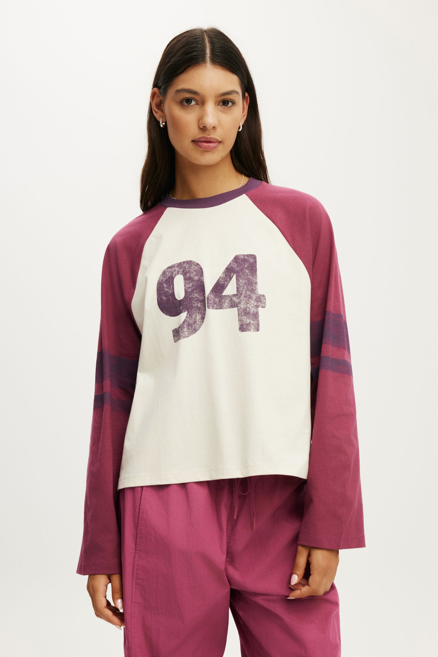 Active Graphic Raglan Tee