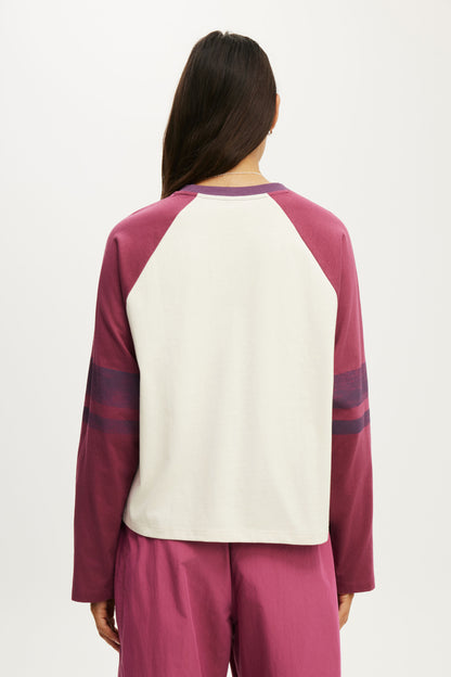 Active Graphic Raglan Tee