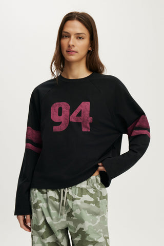 Active Graphic Raglan Tee