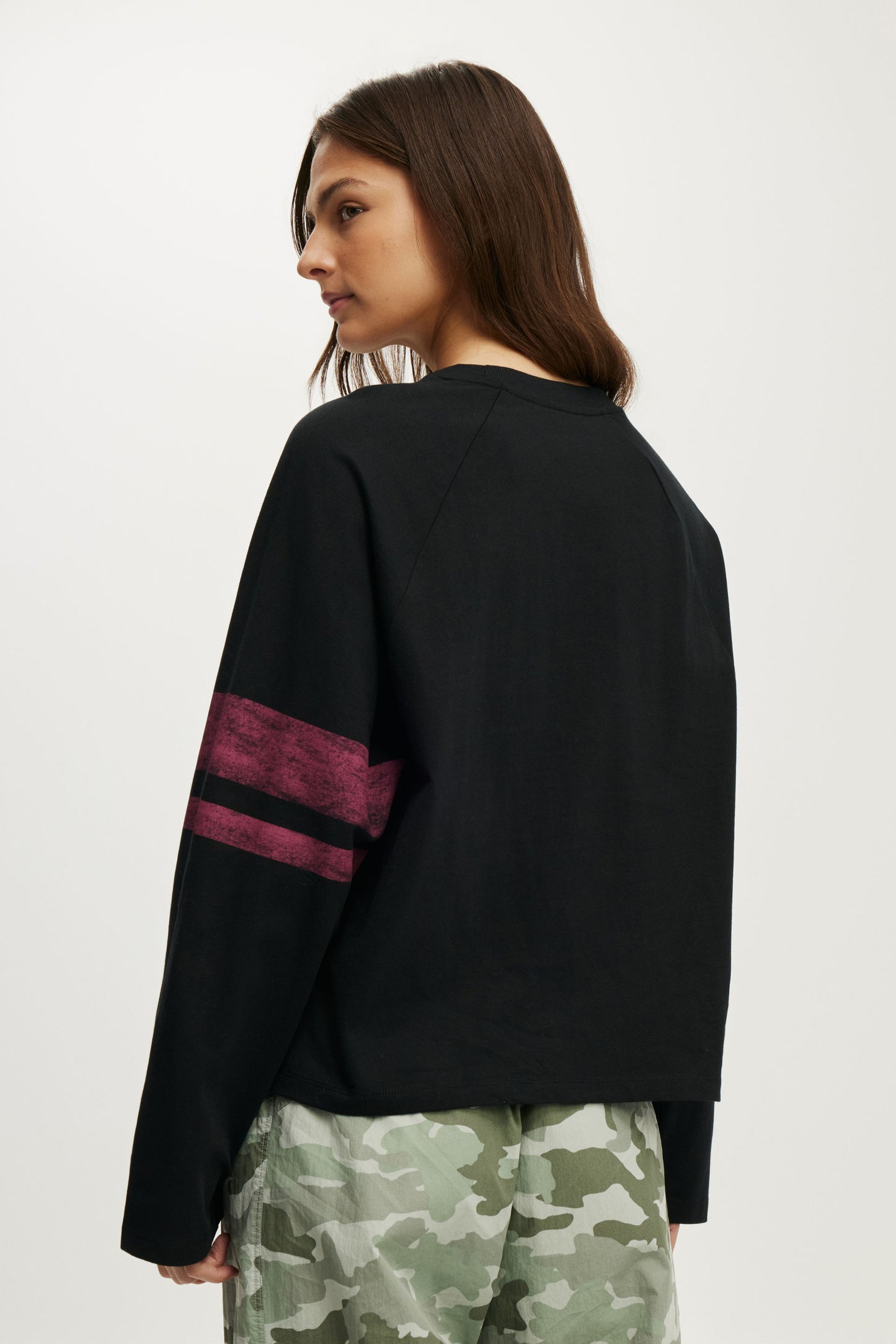 Active Graphic Raglan Tee