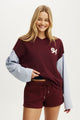 Active Graphic V-Neck Ls Tee
