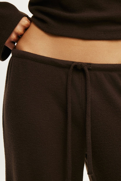 Super Soft Waffle Wide Leg Pant