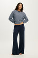 Super Soft Waffle Wide Leg Pant
