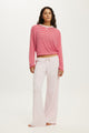 Super Soft Waffle Wide Leg Pant
