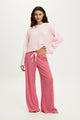 Super Soft Waffle Wide Leg Pant