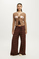 Cloud Soft Wide Leg Flannel Pant