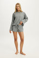 Super Soft Waffle Cheeky Short