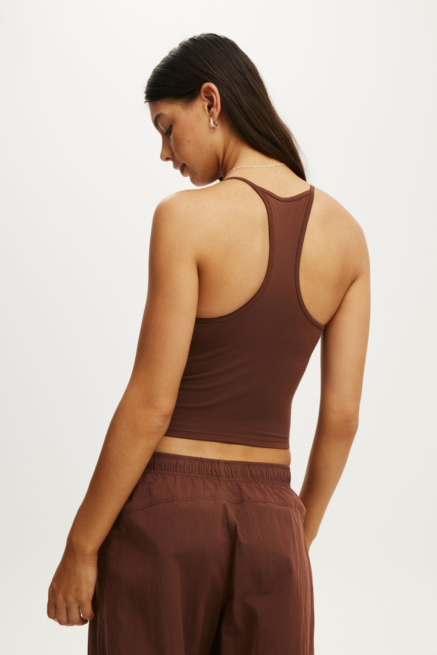 Ultra Soft V Neck Racer Back Tank