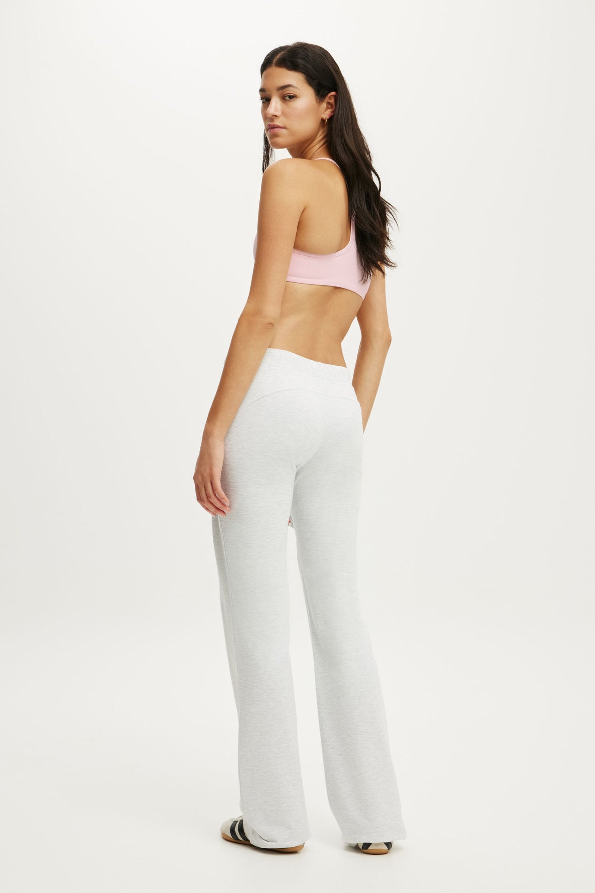 Sculpt Fleece Bootleg Sweatpant