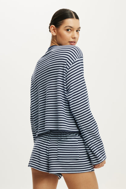 Super Soft Waffle Long Sleeve Top