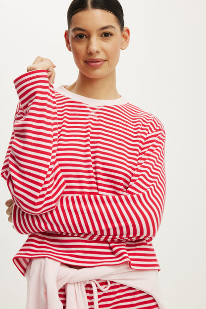 Super Soft Waffle Long Sleeve Top