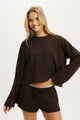 Super Soft Waffle Long Sleeve Top