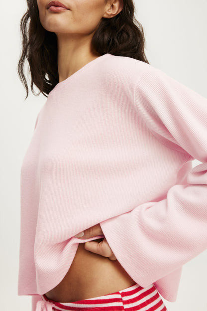 Super Soft Waffle Long Sleeve Top