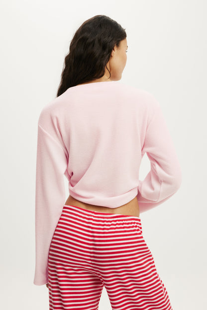 Super Soft Waffle Long Sleeve Top