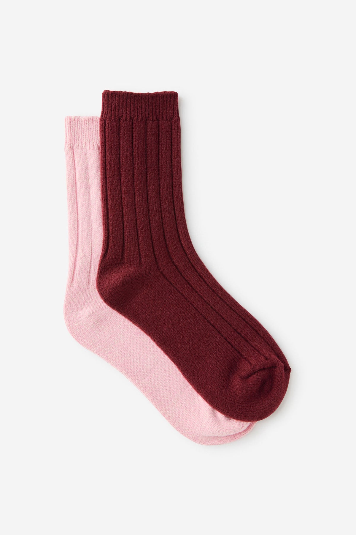 Cozy Ribbed Sleep Sock 2Pk