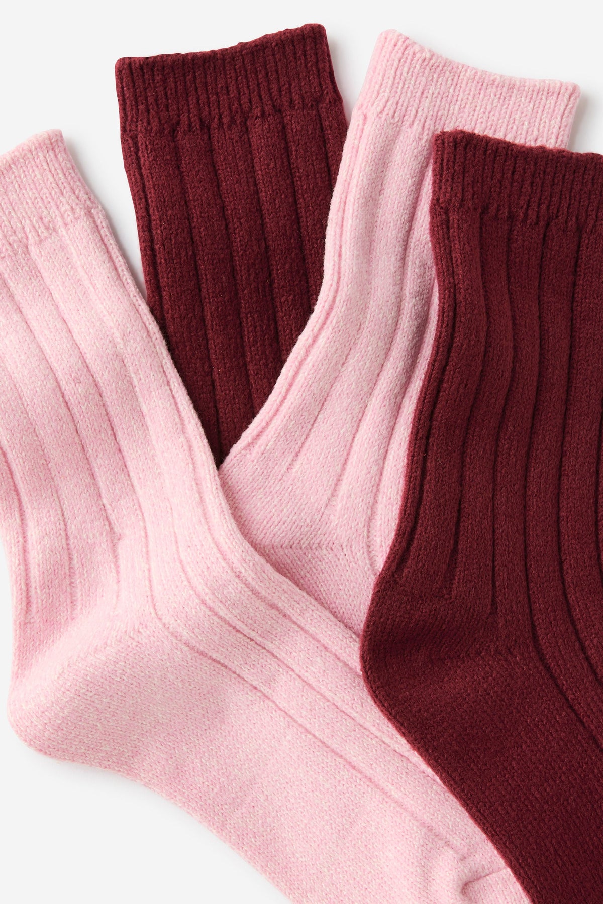 Cozy Ribbed Sleep Sock 2Pk