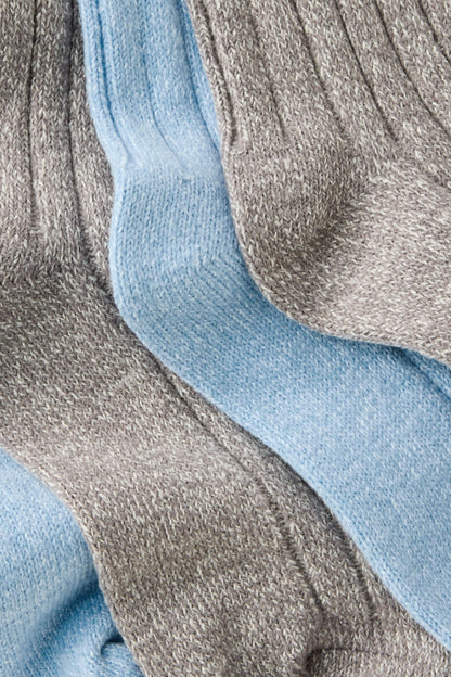 Cozy Ribbed Sleep Sock 2Pk