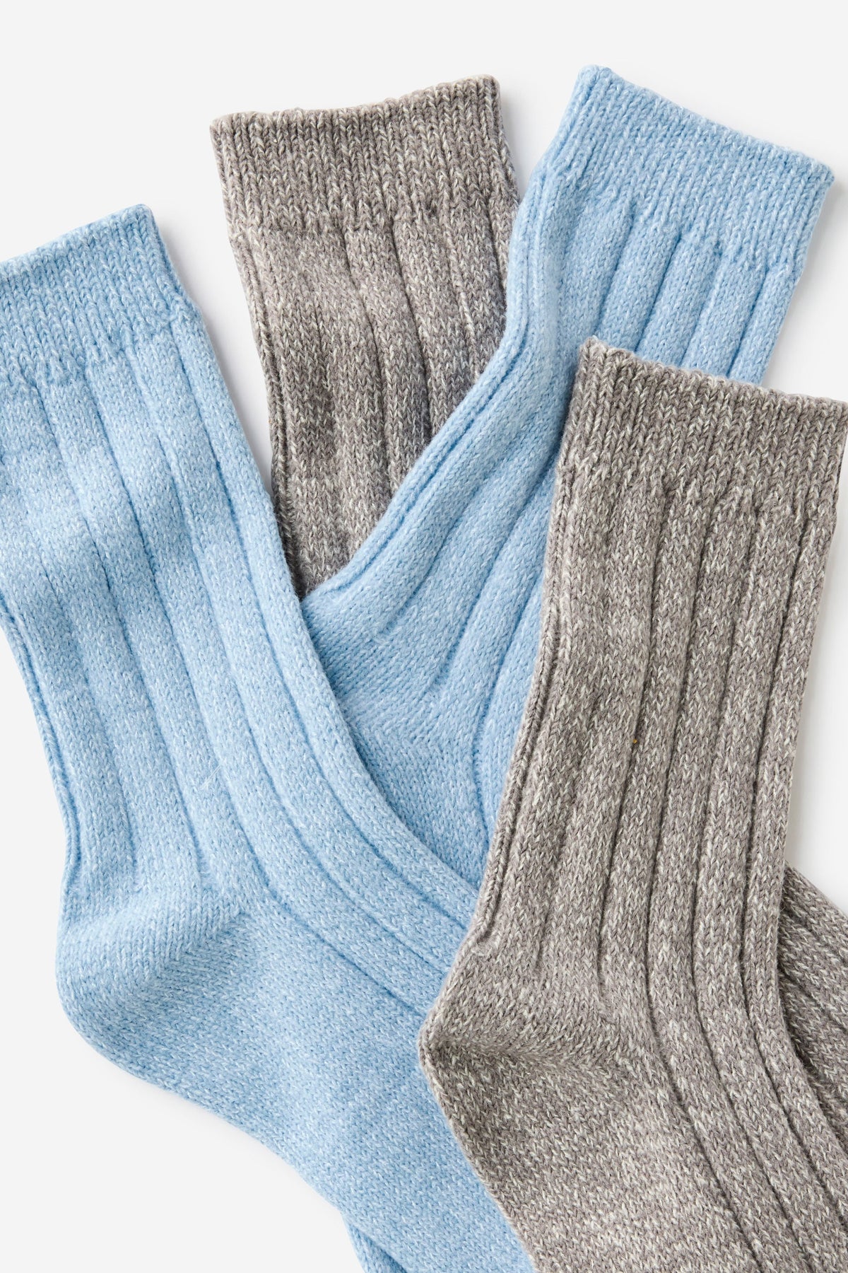 Cozy Ribbed Sleep Sock 2Pk