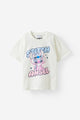 Stitch & Angel Disney Drop Shoulder Short Sleeve Tee
