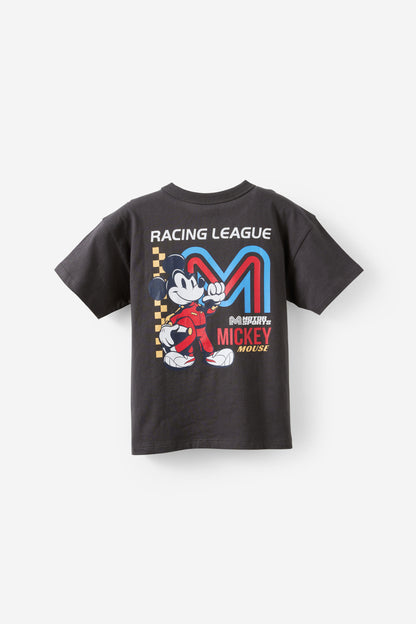 Mickey & Minnie Disney Drop Shoulder Short Sleeve Tee