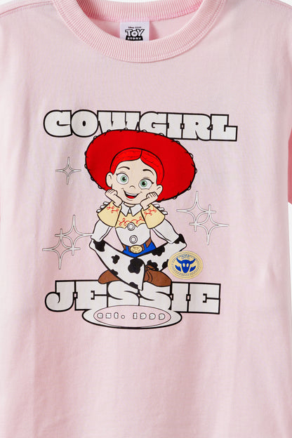 Toy Story Disney Pixar Drop Shoulder Short Sleeve Tee