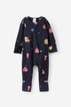 Growie Long Sleeve Zip Romper
